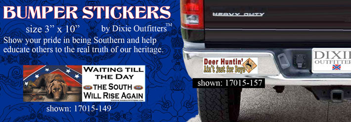 Bumper Stickers-Dixie
