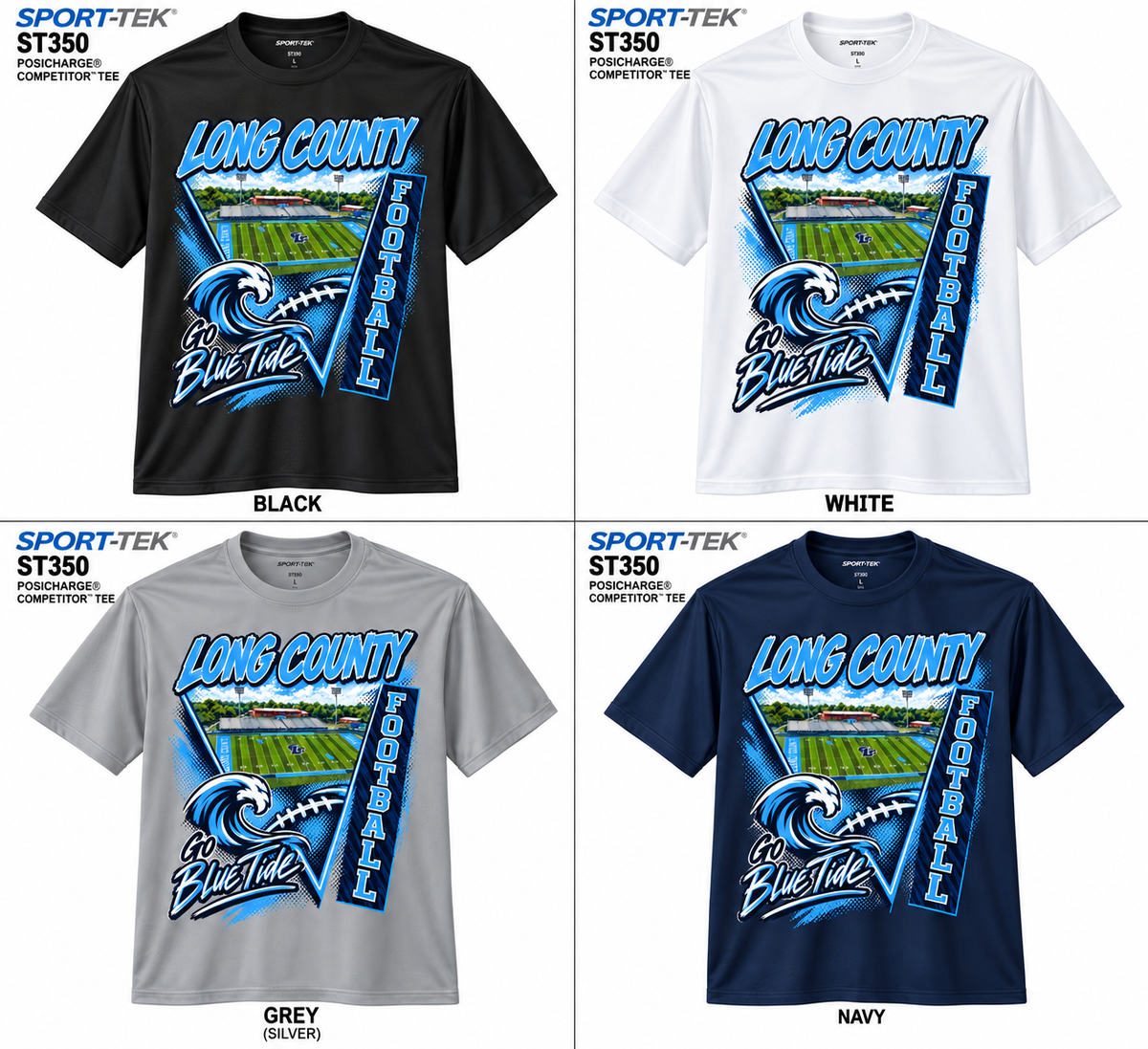 Long Football Short Sleeve Drifit
