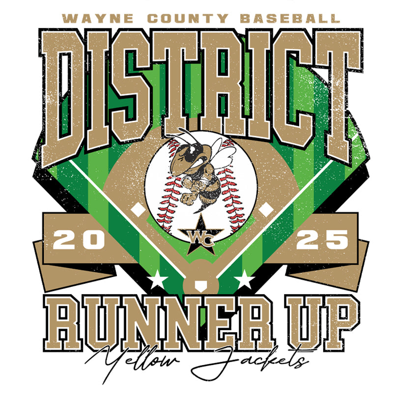 DISTRICT RUNNER UP Wayne All Stars BASEBALL 10U