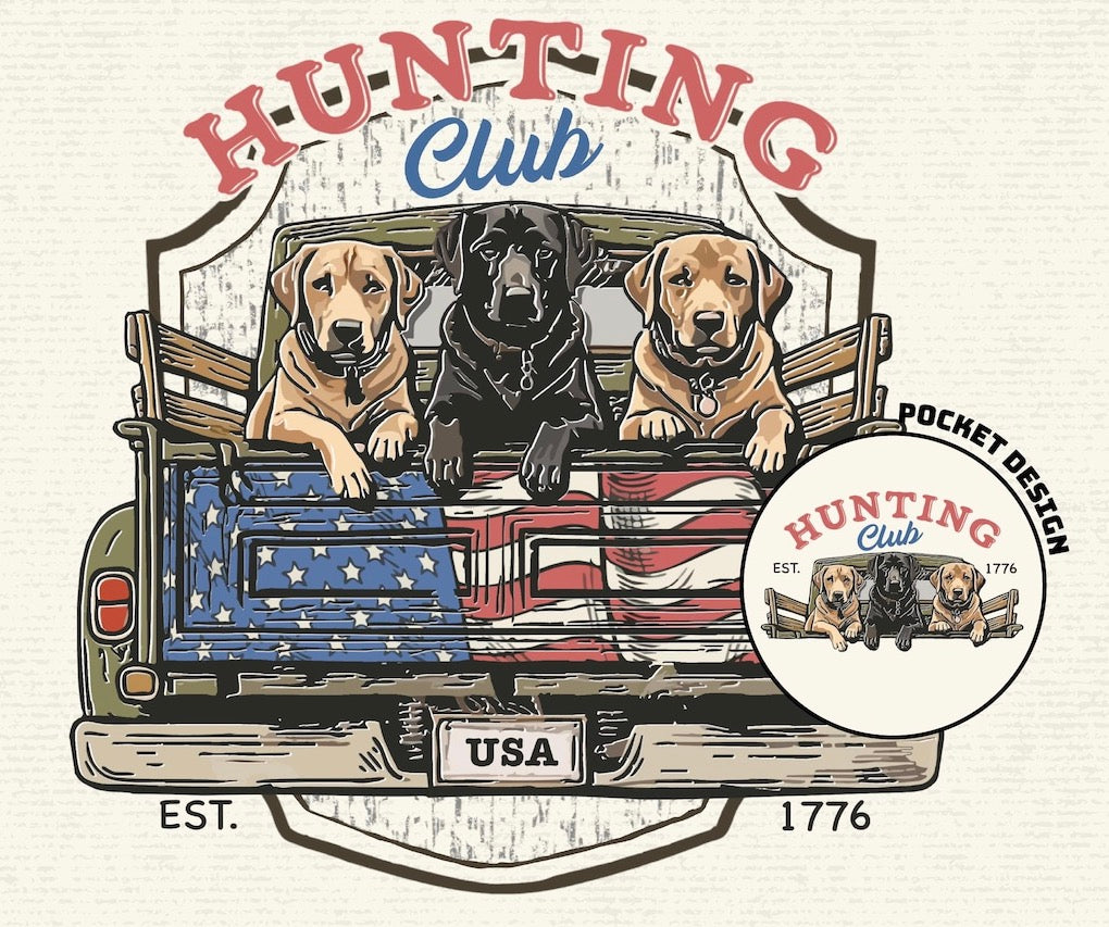 Hunting Club USA DTF transfer