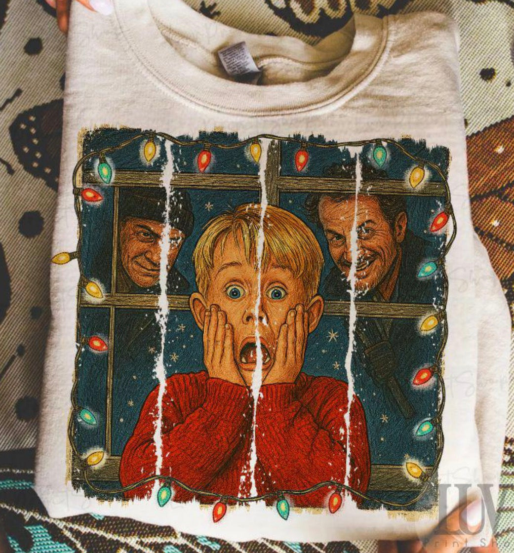 Home Alone DTF transfer