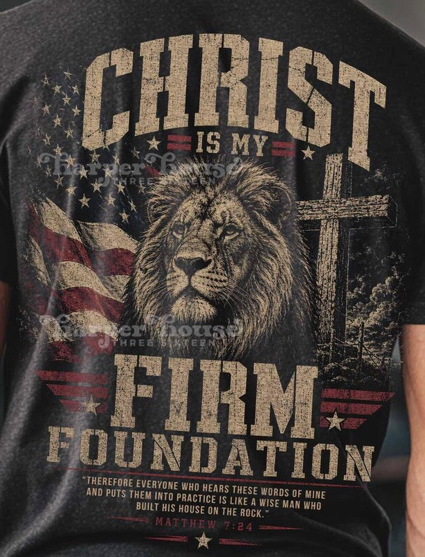 Christ is my Firm Foundation DTF Transfer