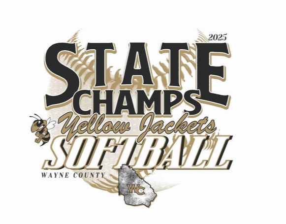 Wayne All Stars SOFTBALL STATE CHAMPS 8u Coaches Wilkerson/Wingate/Buie