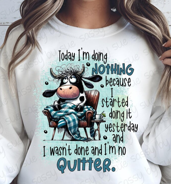 Today I’m doing NOTHING DTF Transfer