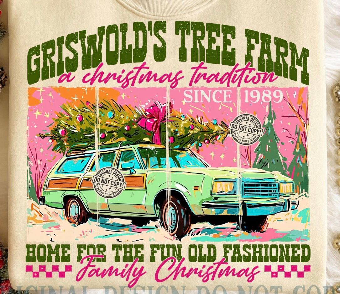 Griswold’s Tree Farm DTF Transfer