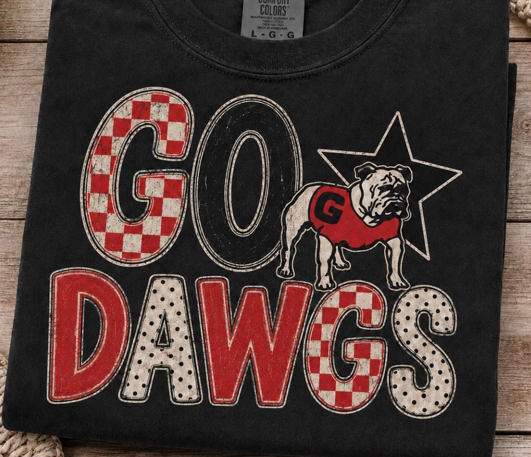 Go dawgs star DTF Transfer