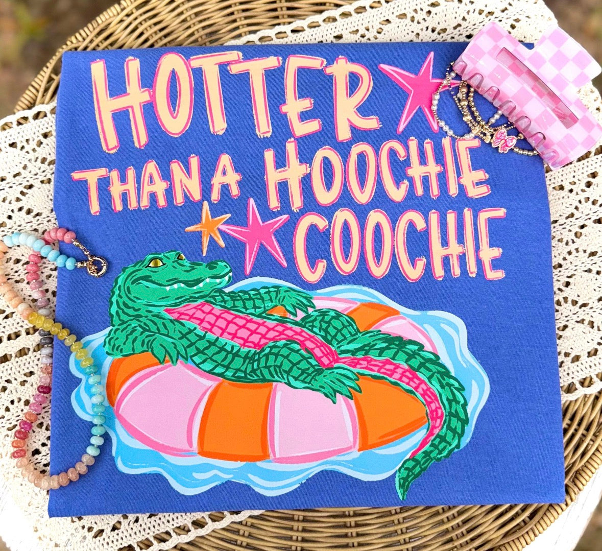 Hotter than a Hoochie Coochie DTF transfer