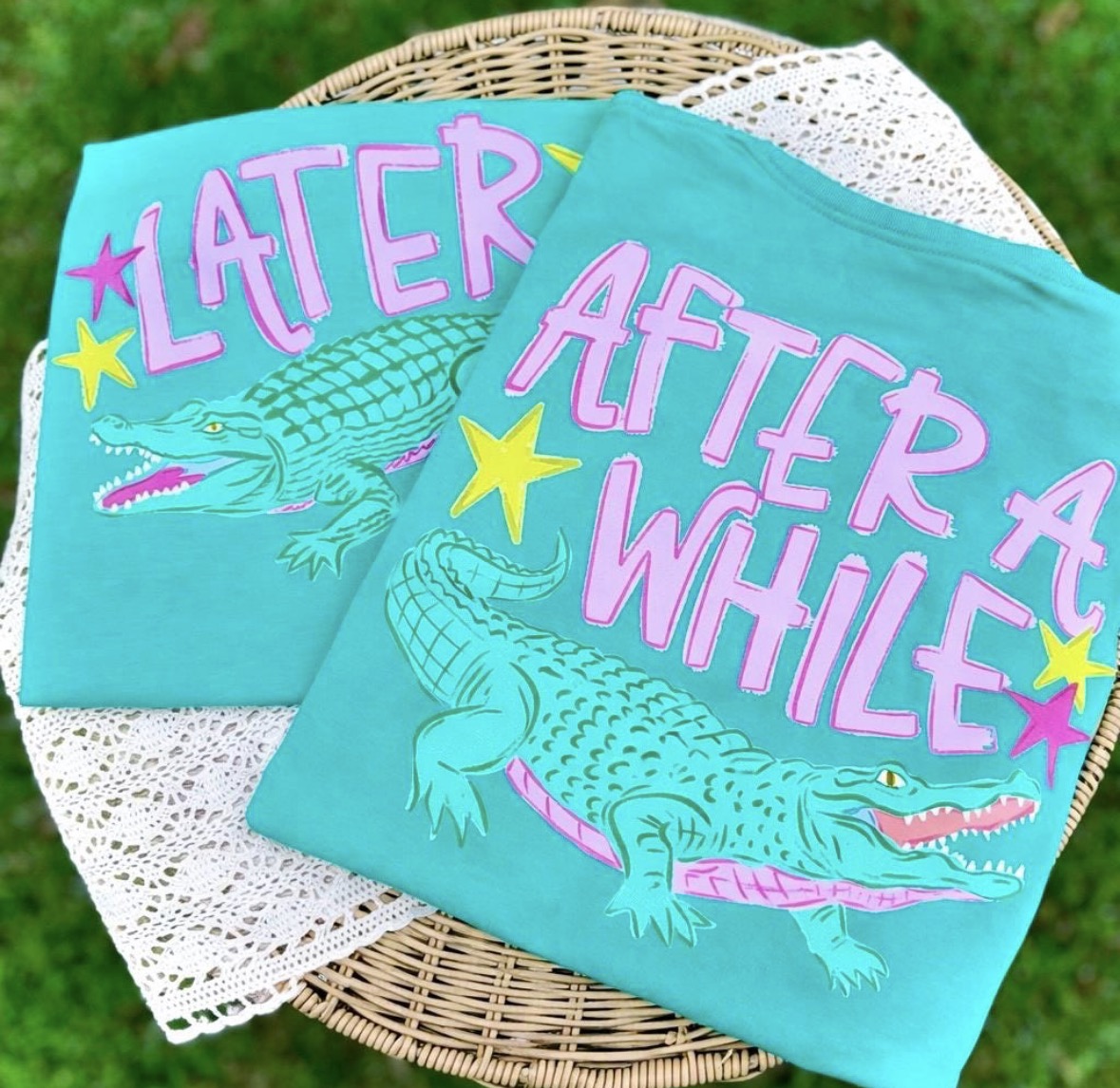 Later Alligator DTF transfer