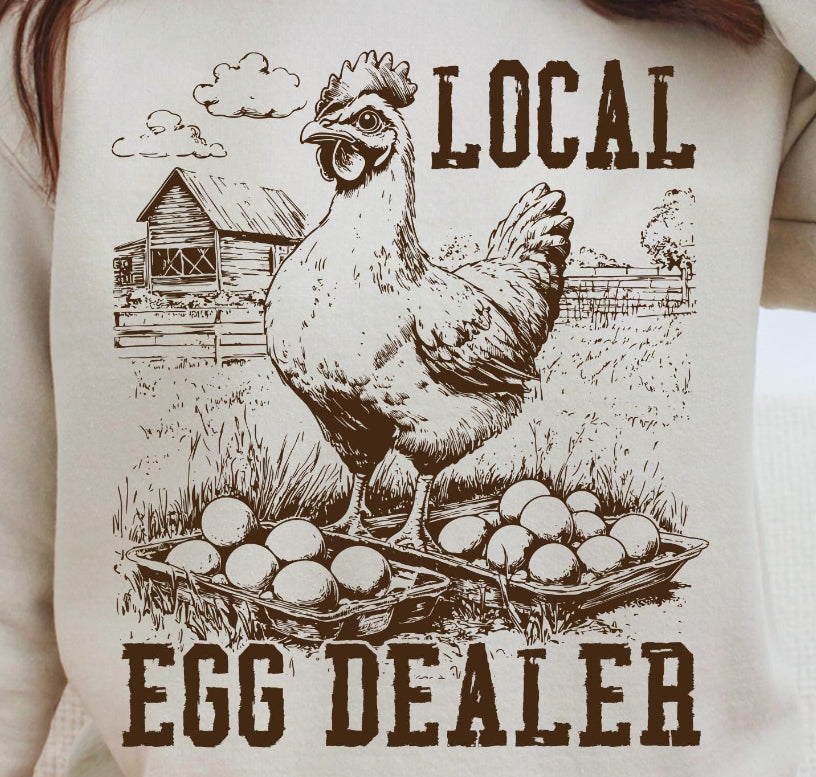 Local Egg Dealer DTF transfer