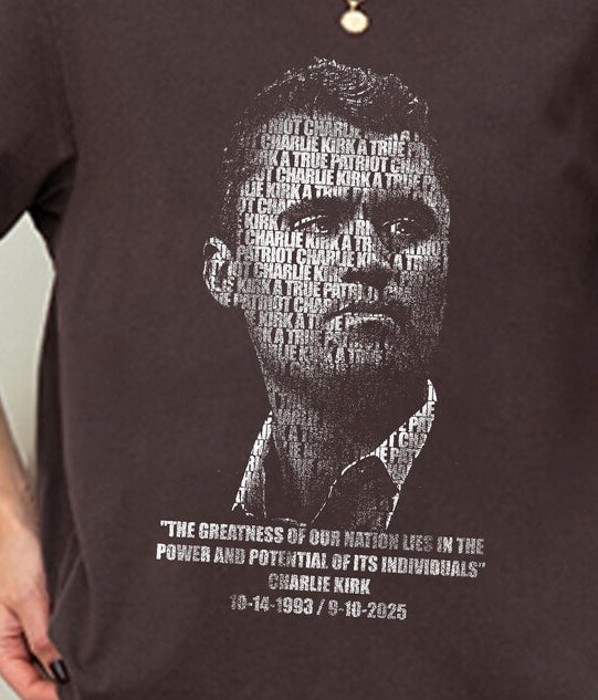 The Greatness of our Nation Charlie Kirk DTF Transfer