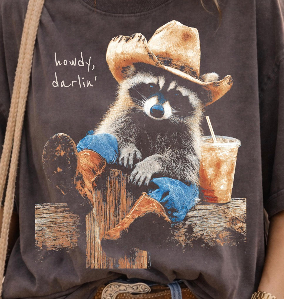 Howdy Darlin’ DTF transfer