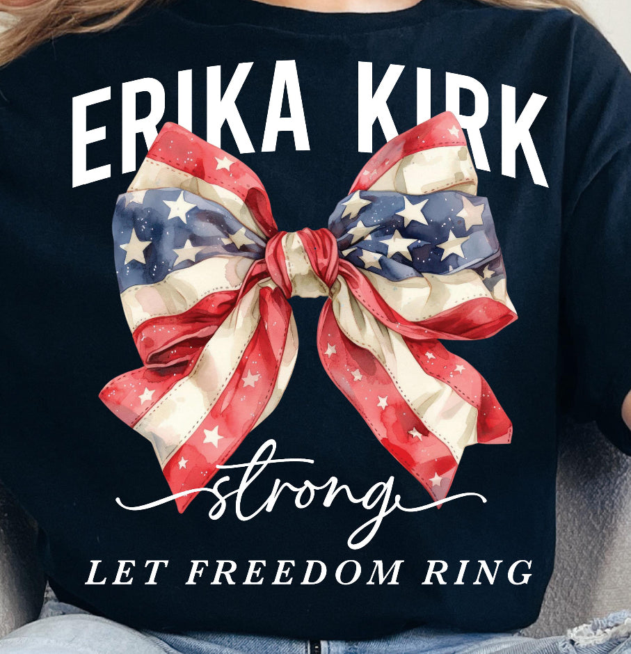 Erika Kirk Strong DTF Transfer