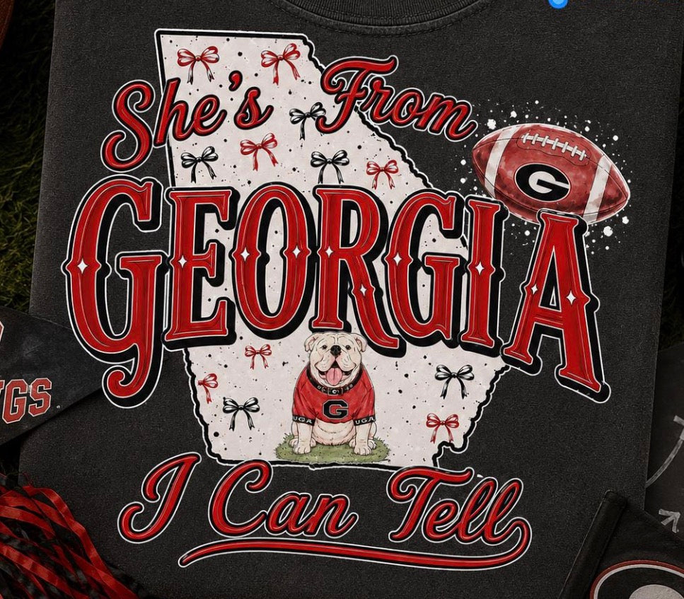 Shes from Georgia I can tell Dtf Transfer