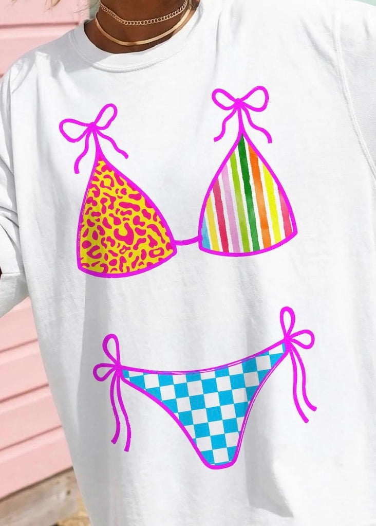 Bathing suit 2 piece transfer DTF transfer