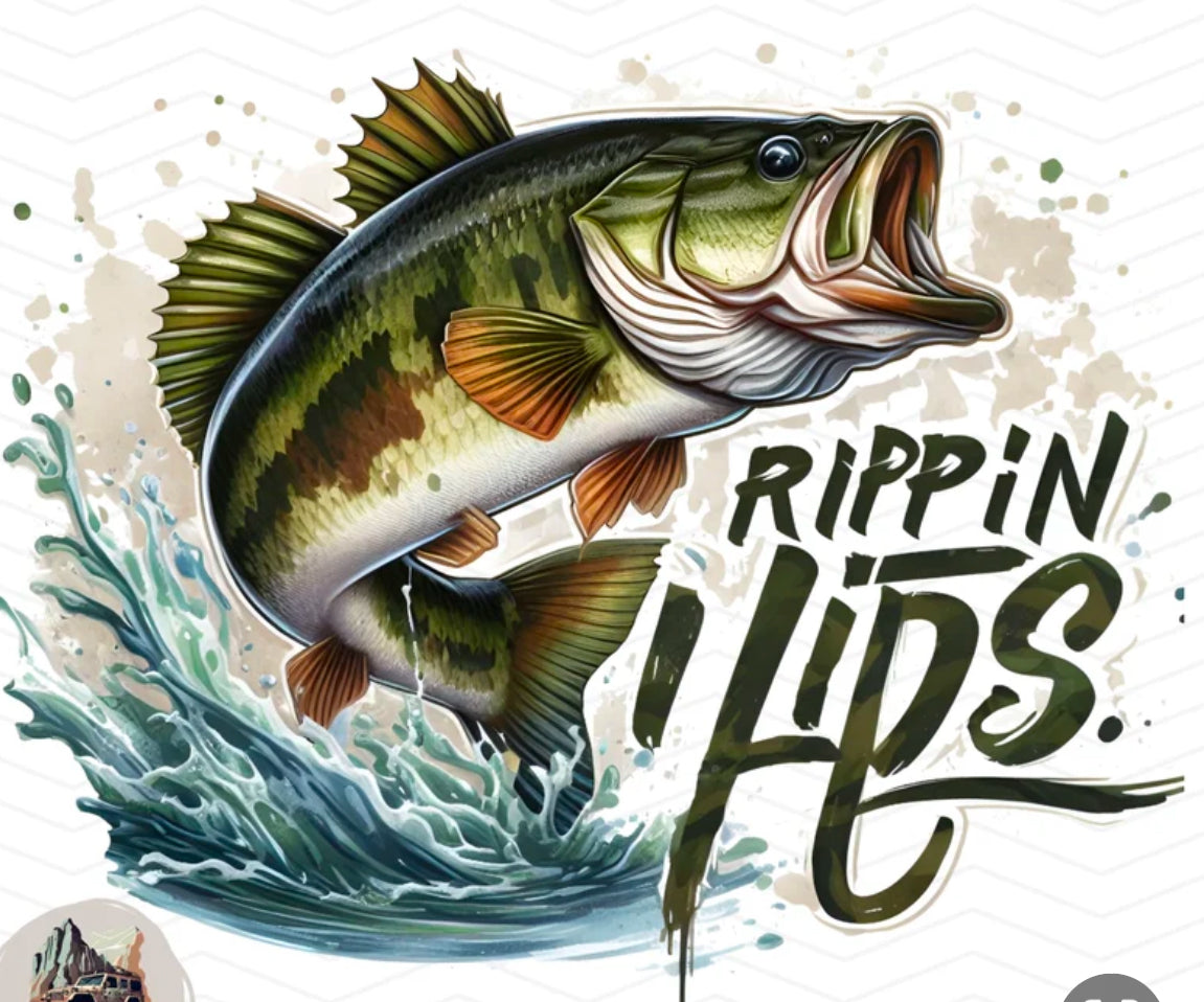 Rippin’ Lips DTF transfer