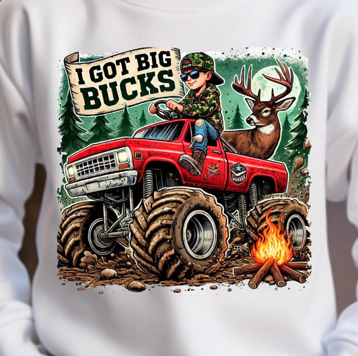 I got big bucks dtf transfer