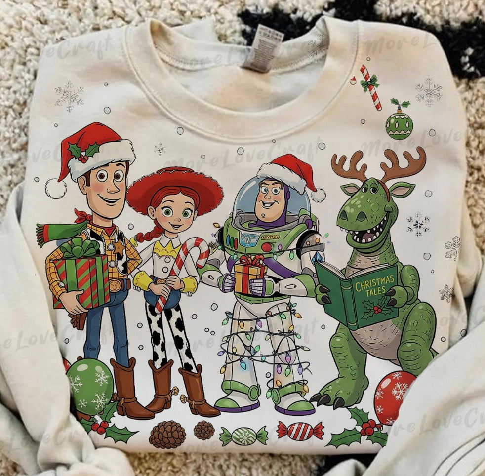 Toy Story Christmas DTF Transfer