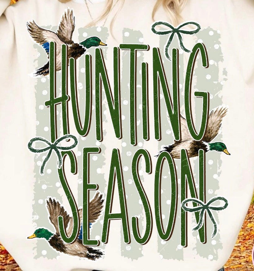 Hunting Season ducks Dtf Transfer