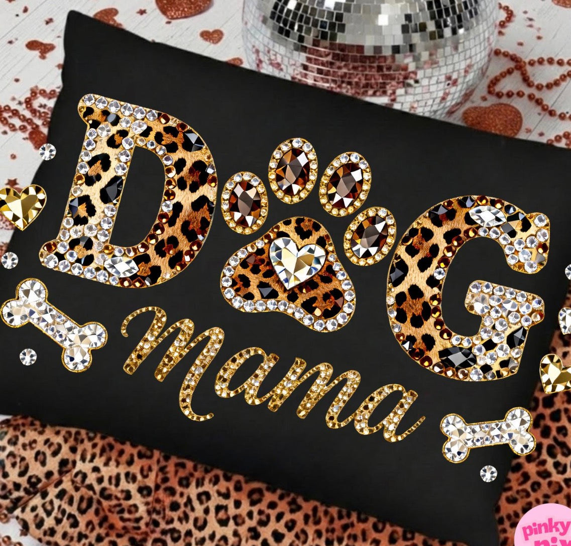 Dog Mama DTF transfer