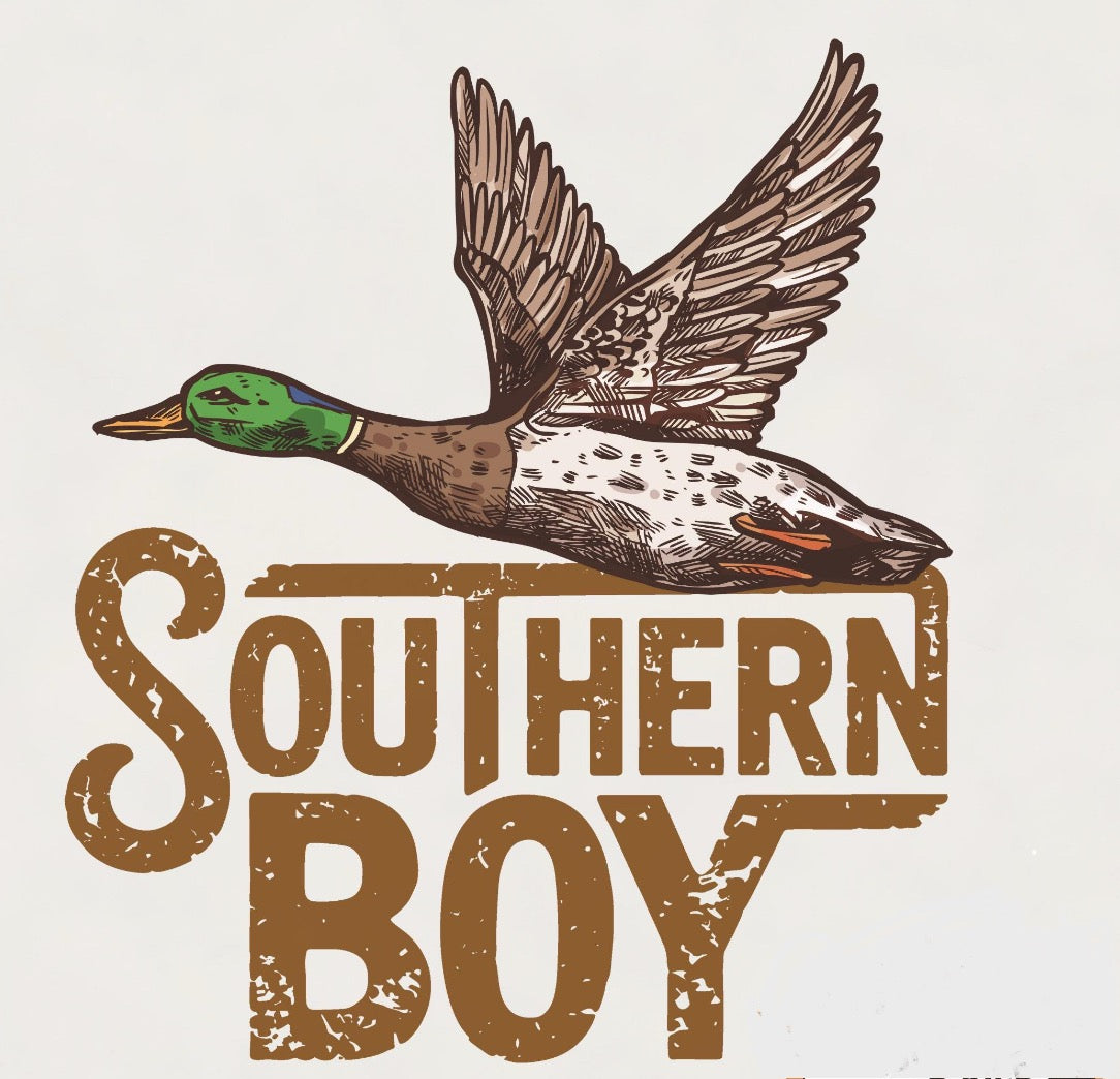 Southern Boy Duck DTF TRANSFER