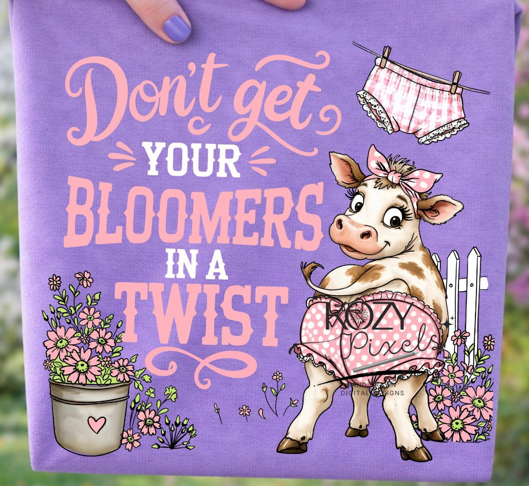 Dont get your bloomers in a twist Dtf transfer