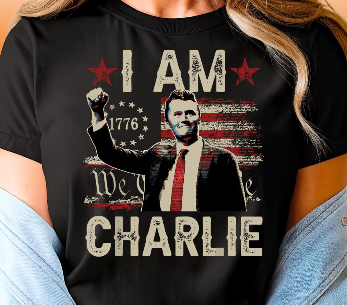 I am Charlie DTF Transfer