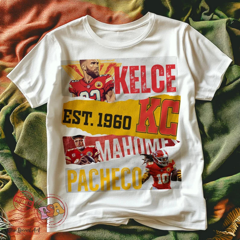 Kelce-KC-Mahomes-Pacheco Chiefs football dtf transfer