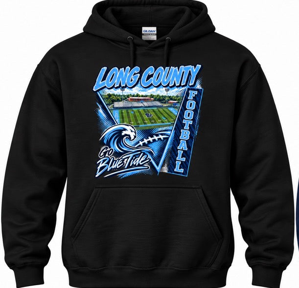 Long Football Hoodie
