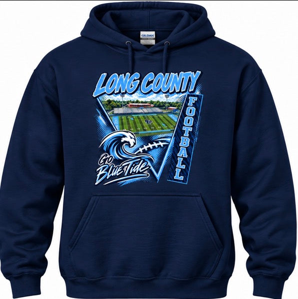 Long Football Hoodie