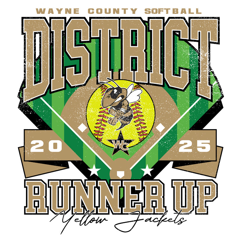 DISTRICT RUNNER UP Wayne All Stars SOFTBALL 12U