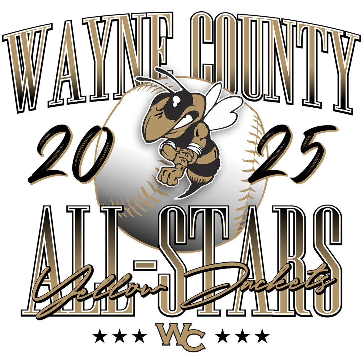 Wayne All Stars 8u Coach Harrison and Curry T-shirts