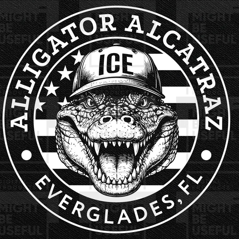 Alligator Alcatraz Everglades, Fl DTF Transfer