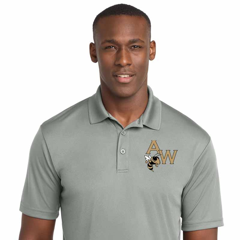 AW Classic logo Drifit Short Sleeve Polo