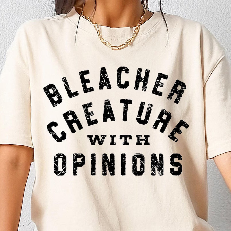 Bleacher Creature with Opinions DTF Transfer