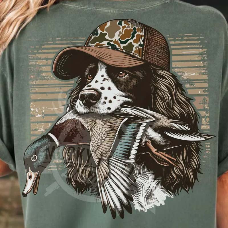 Boykin Spaniel Hunting Dog DTF Transfer