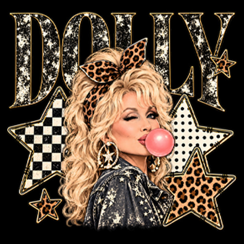 Dolly bubble gum DTF Transfer