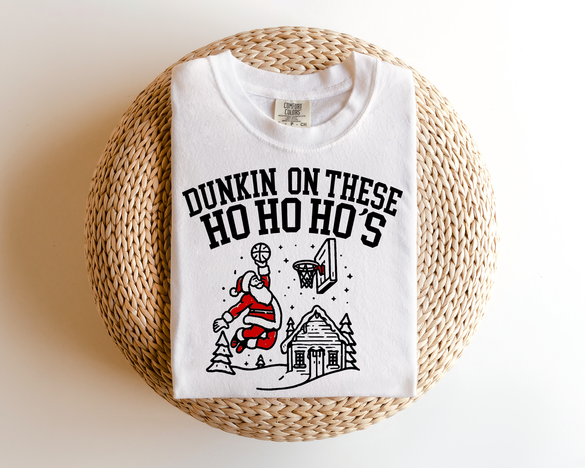 Dunkin on the Ho Ho Ho&#39;s DTF Tansfer