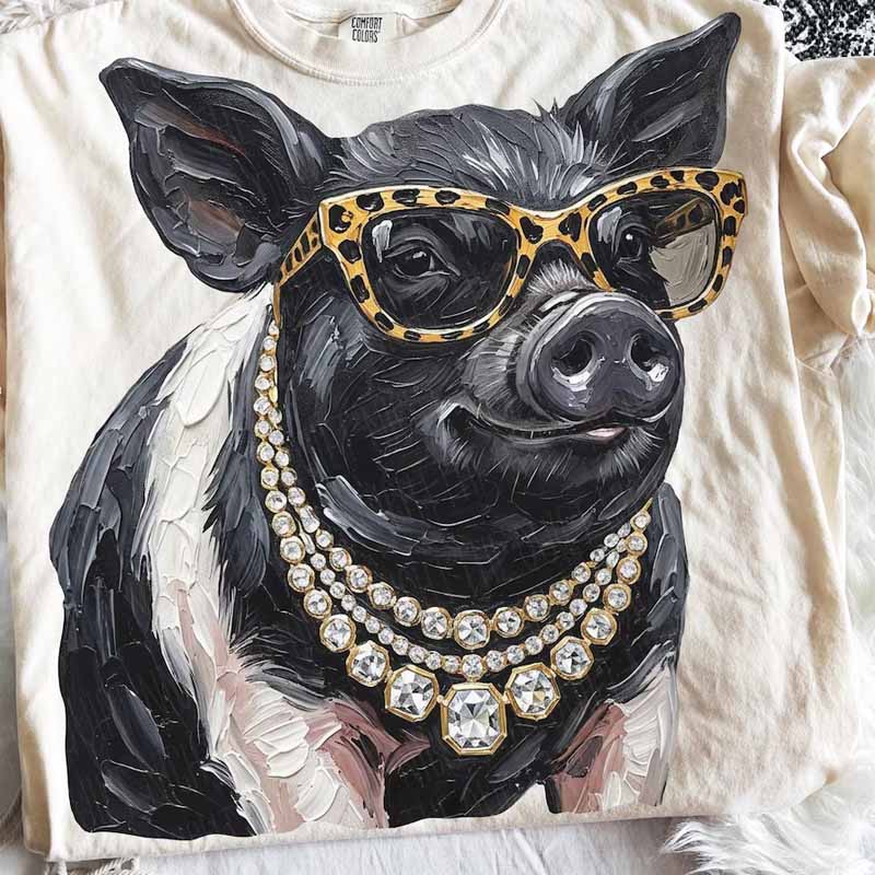 Glam Pig Dtf transfer