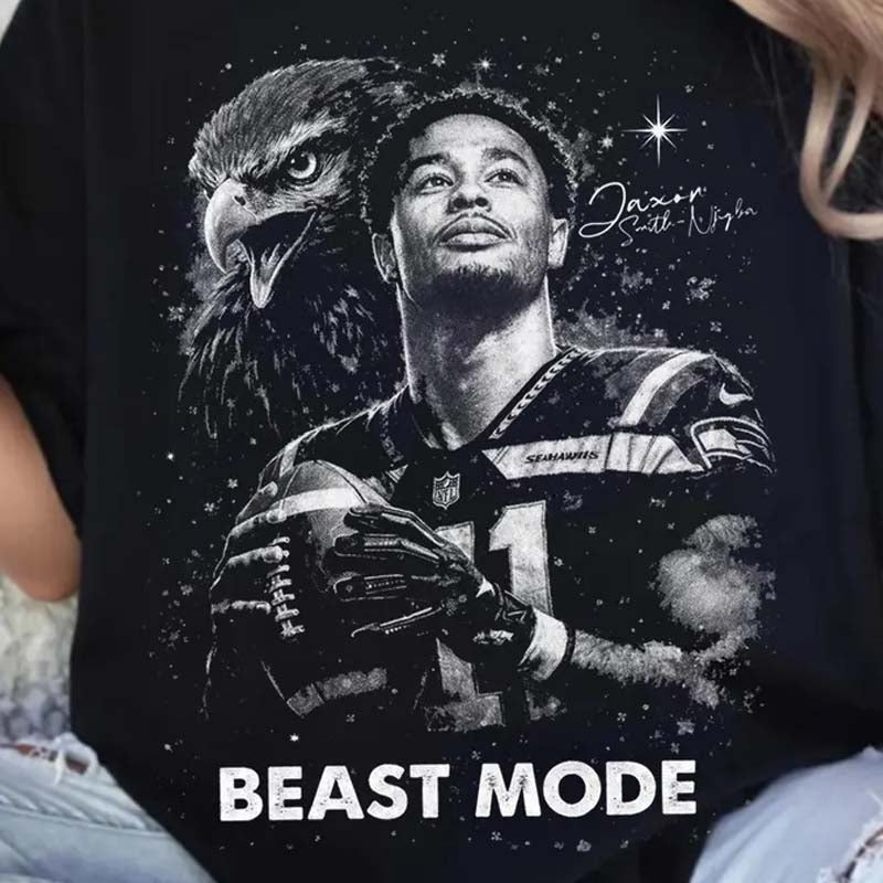 JSN Beast Mode Halftone DTF Transfer