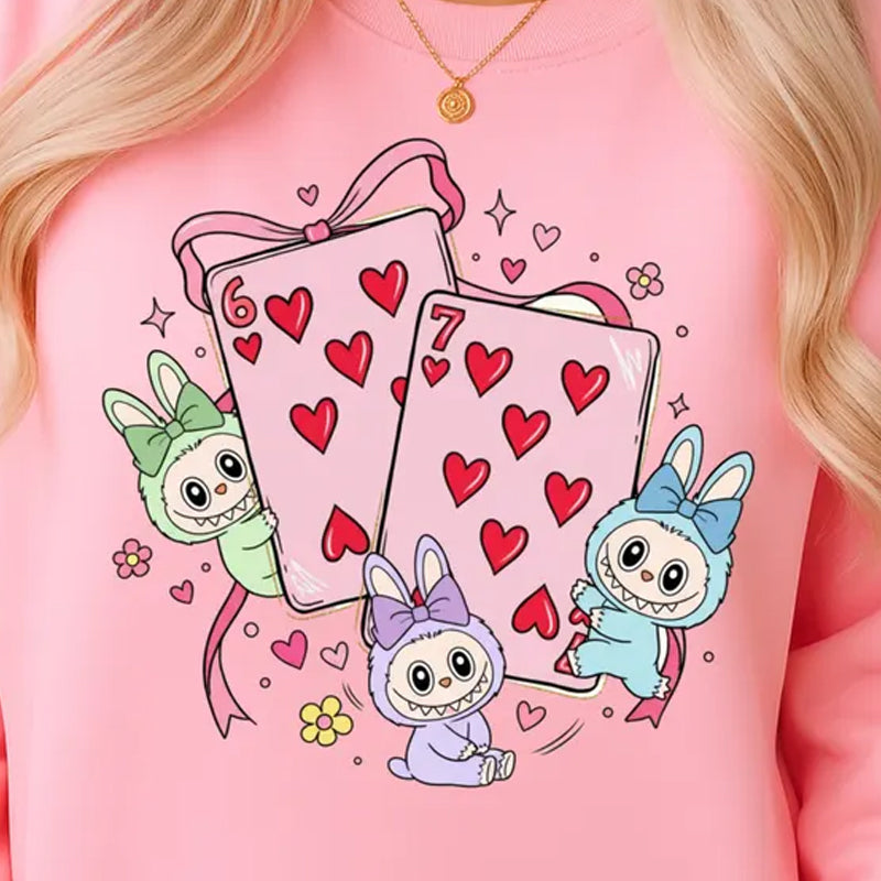 La Bu Bu Valentine DTF Transfer