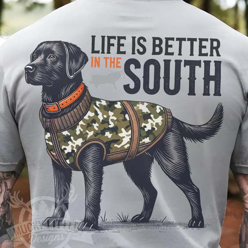Life is Better in the South DTF Transfer