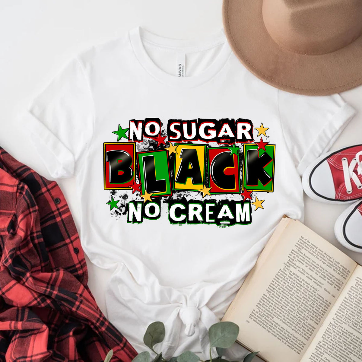 NO SUGAR NO CREAM dtf transfer