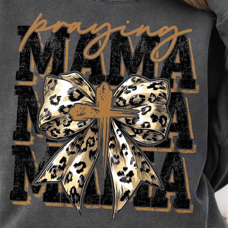Praying Mama DTF transfer