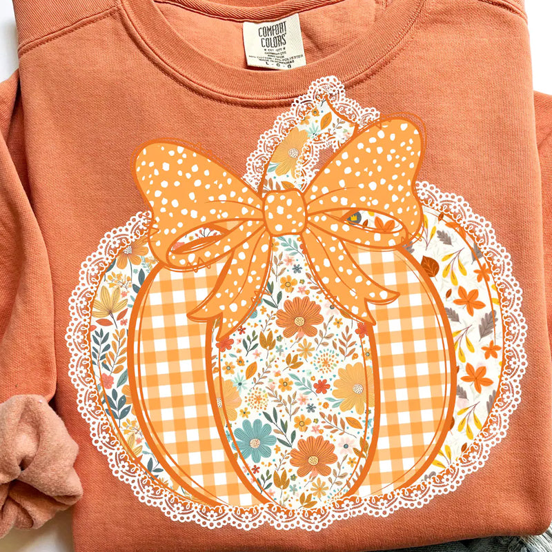 Preppy Pumpkin DTF Transfer