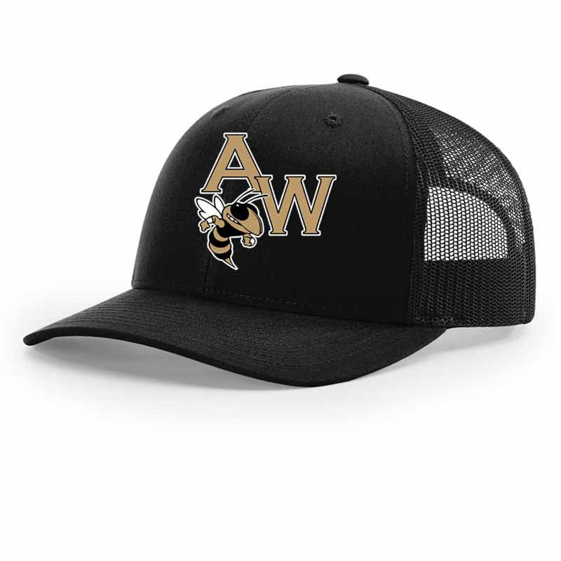 AW Classic logo Richardson 112 Embroidered Snapback Hat