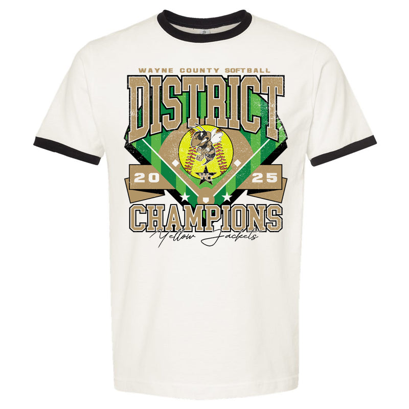 DISTRICT CHAMPIONS Wayne All Stars SOFTBALL 8U