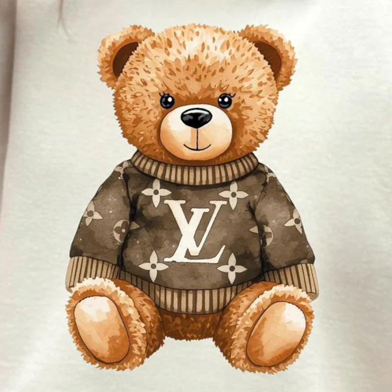Boujee Teddy Bear Dtf Transfer