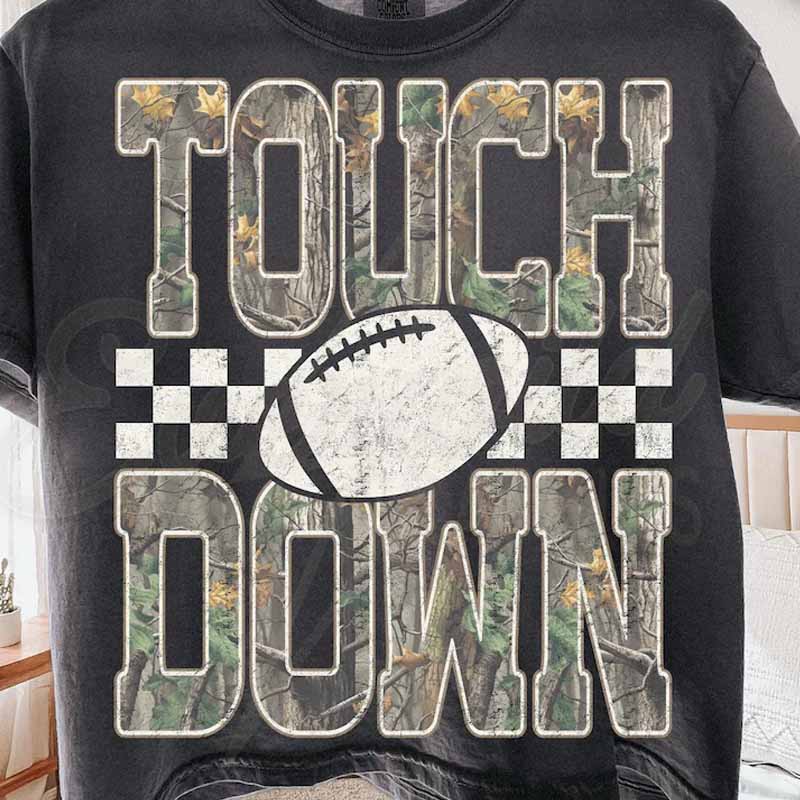 Touchdown Camo Dtf transfer