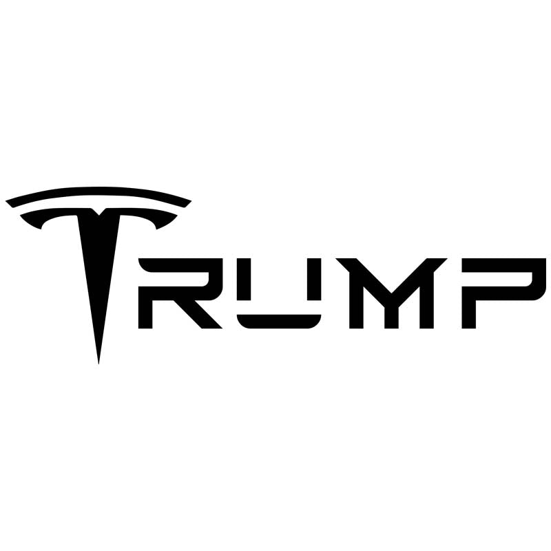 Tesla Trump DTF transfer