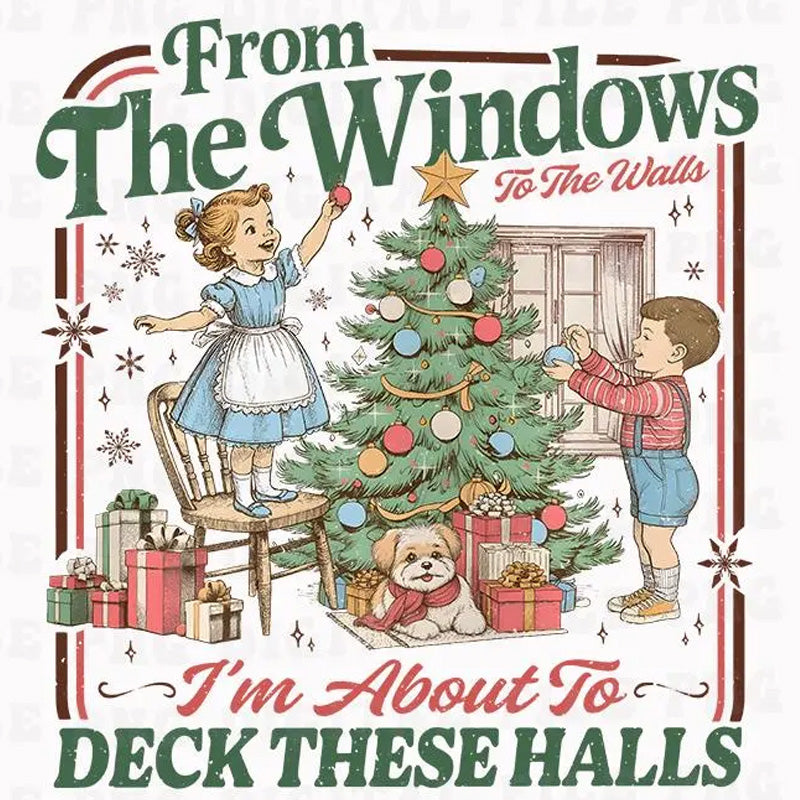 From the Windows to the walls DTF Transfer